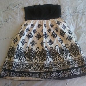 Strapless White House | Black Market Dress